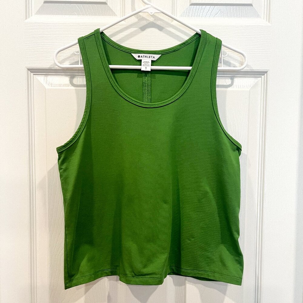 Athleta Essential Tank in Baja Green, Small